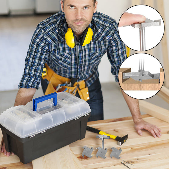 4-flut T-formad Spårfräs