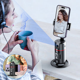 360° Smart Tracking Gimbal med Ansiktsigenkänning