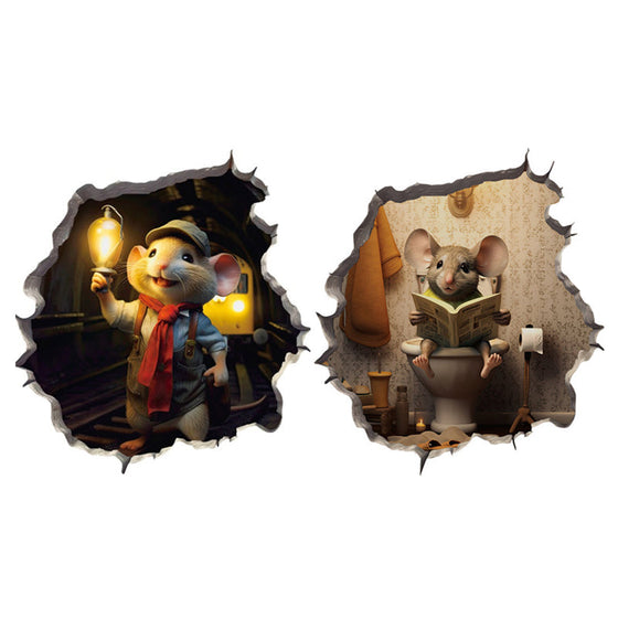 Mushål dekoration klistermärken