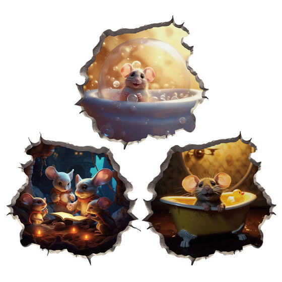 Mushål dekoration klistermärken