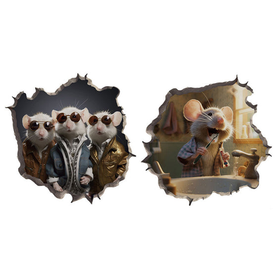 Mushål dekoration klistermärken