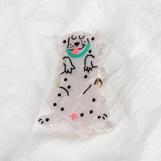 Söta djurhårklämmor