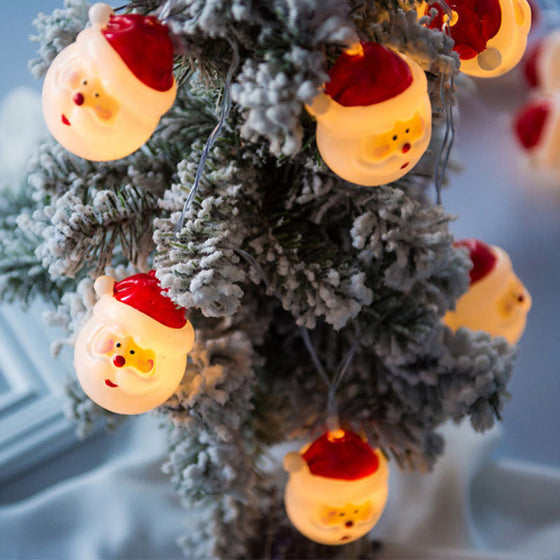 Juledekorationsljussträng