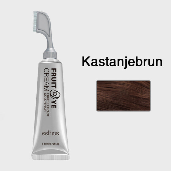 Hårfärgessens med växtextrakt