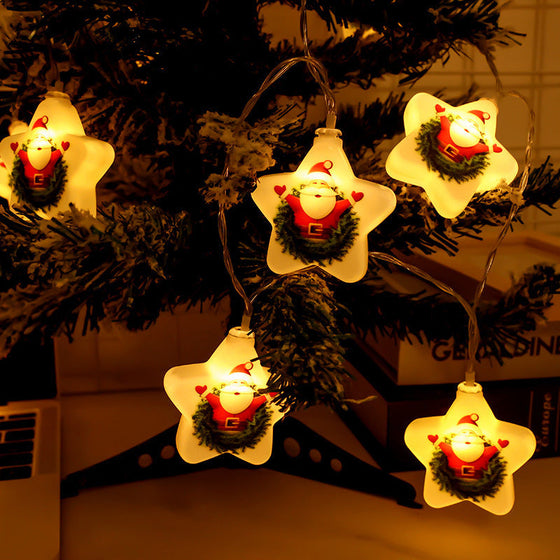 Juledekorationsljussträng