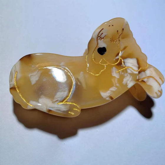 Söta djurhårklämmor