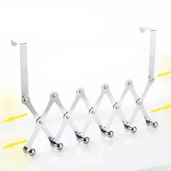 Justerbart hopfällbart dörrhängare