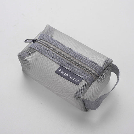 Fyrkantig mesh myntväska