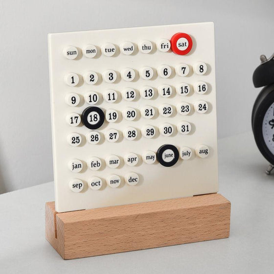 Manuell DIY-loopkalender