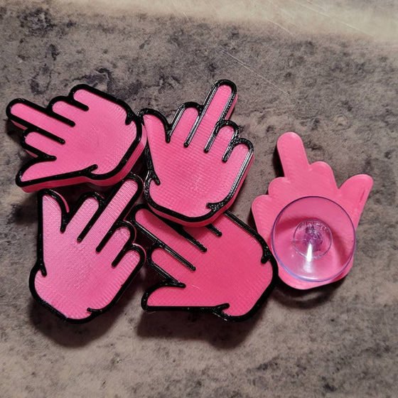 🖕🏻Långfinger Sugkopp