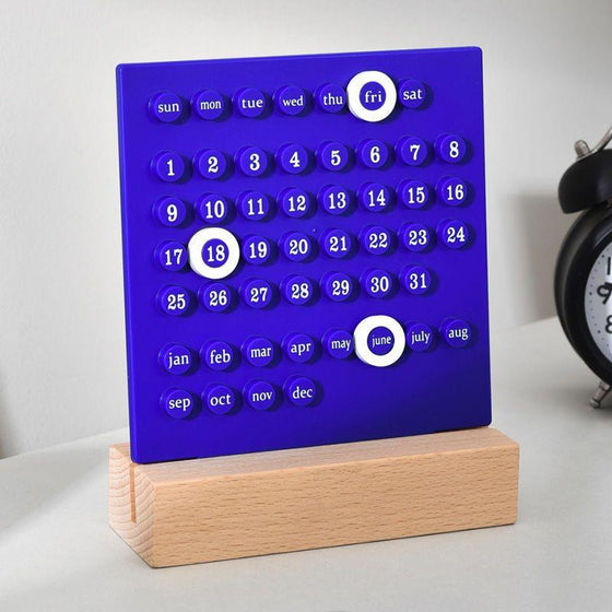 Manuell DIY-loopkalender