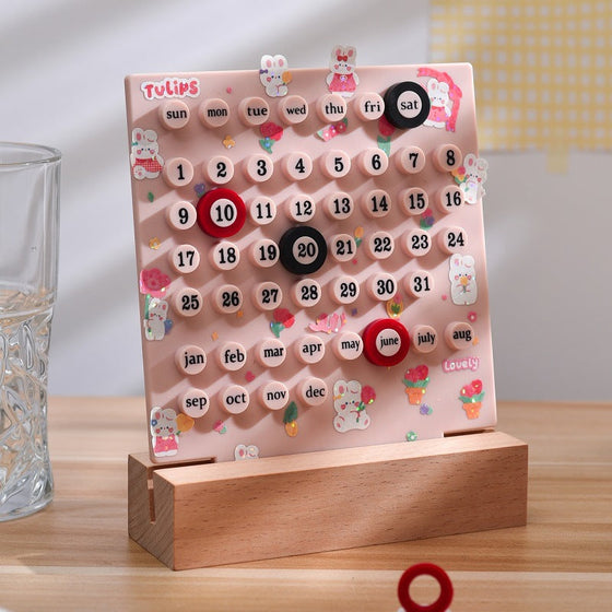 Manuell DIY-loopkalender