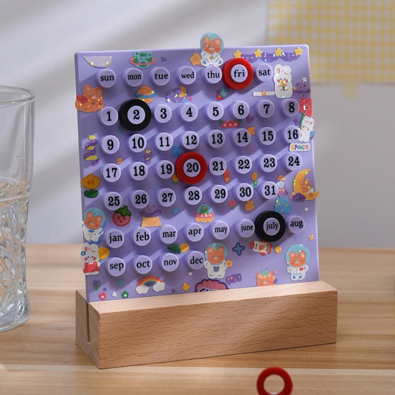 Manuell DIY-loopkalender