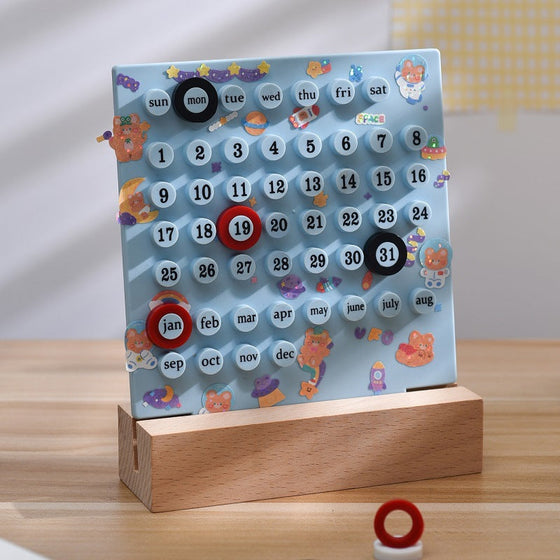 Manuell DIY-loopkalender