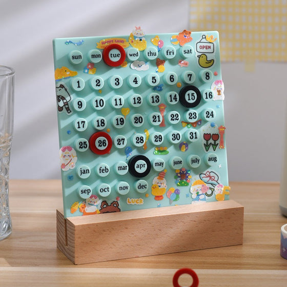 Manuell DIY-loopkalender