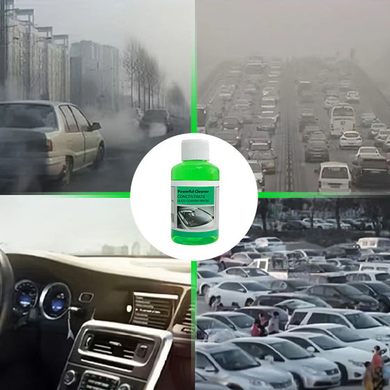 Kraftfullt rengöringskoncentrat för oljefilm