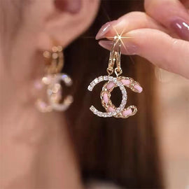 Dubbla "C" örhängen