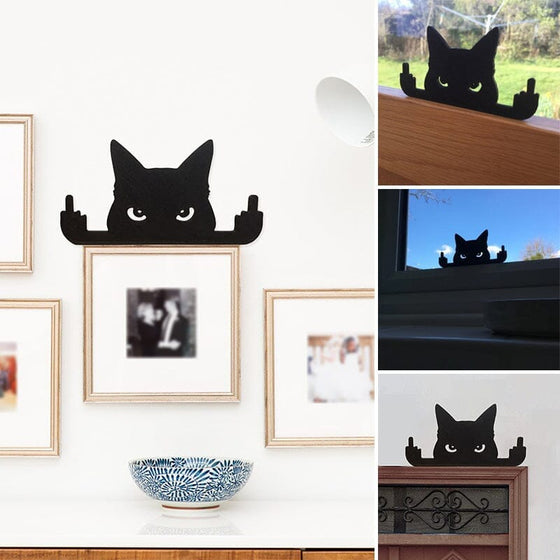 Kattprydnad långfingerkatt