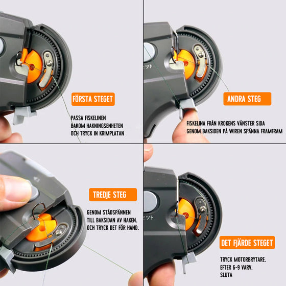 Elektrisk krokbindningsmaskin