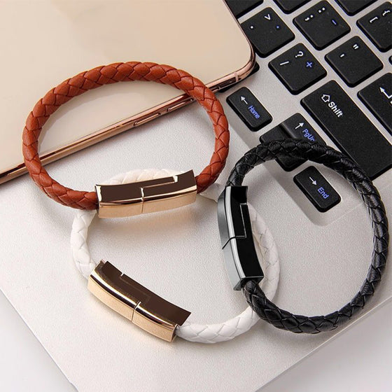 Kreativt Armband med Laddningskabel