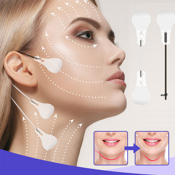 Osynliga ansiktslyftningsklistermärken.