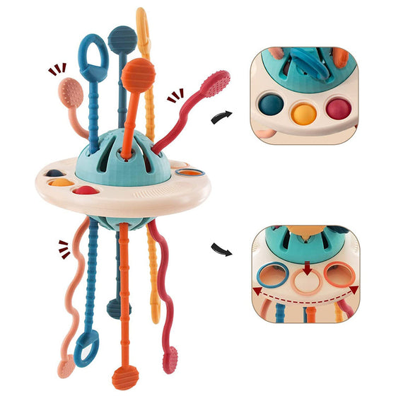 UFO Silikon-dragleksak