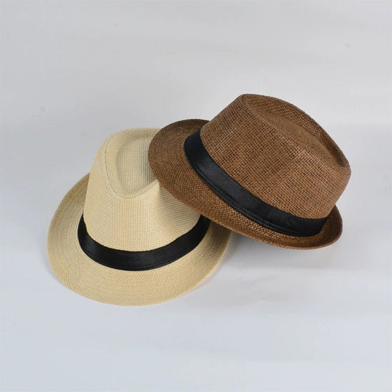 Casual panama solhatt