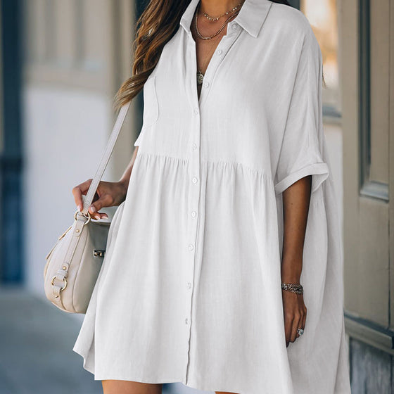 Strand blus semester sol täck över skjorta