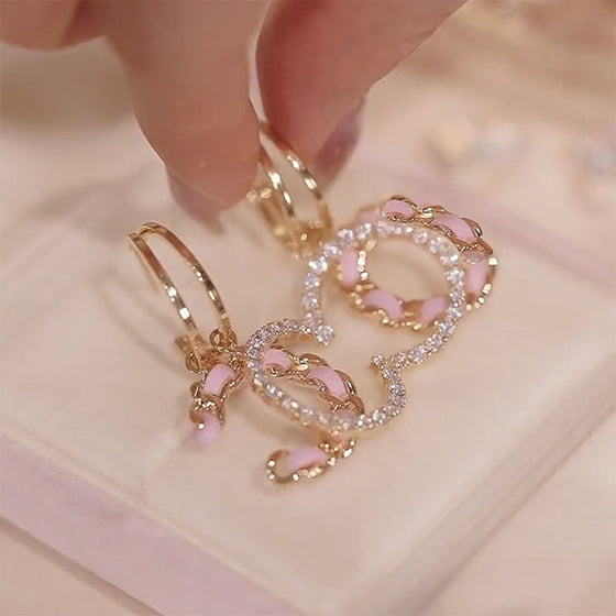 Dubbla "C" örhängen