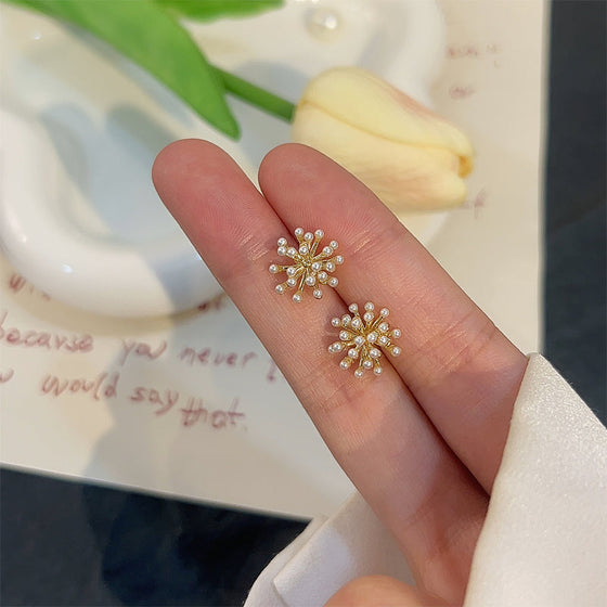 Eldverk pärlörhängen