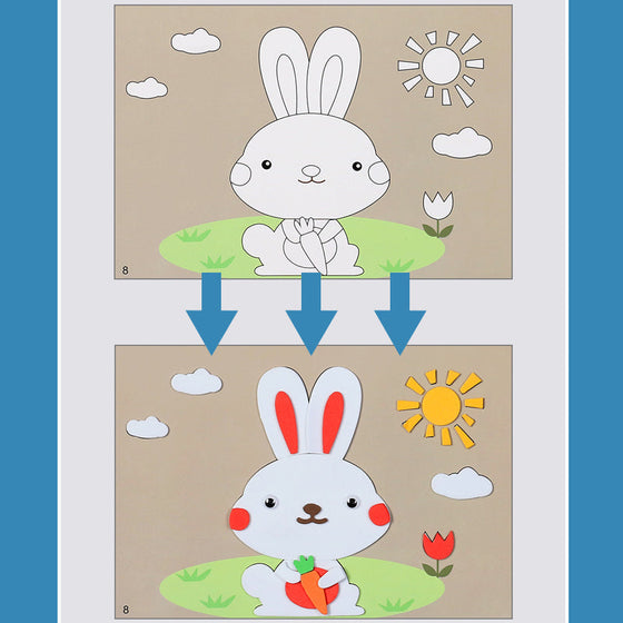 Gör-det-själv Handgjorda Djurklistermärken För Barn