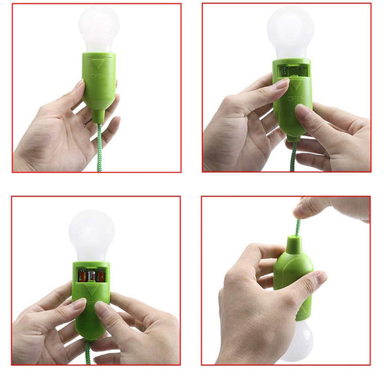 Färgglada tält LED-lampor