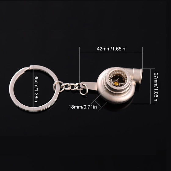 Mini turboladdare nyckelring