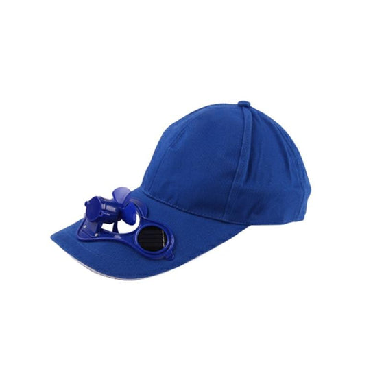 Kylkeps med solcellsdriven fläkt