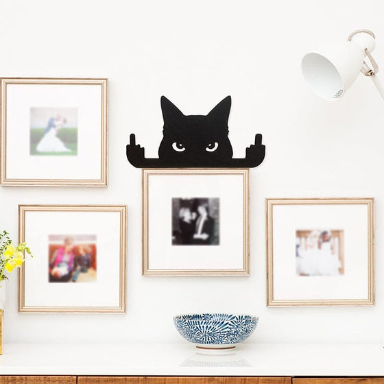 Kattprydnad långfingerkatt