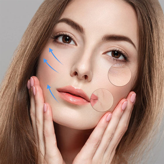 Osynliga ansiktslyftningsklistermärken.