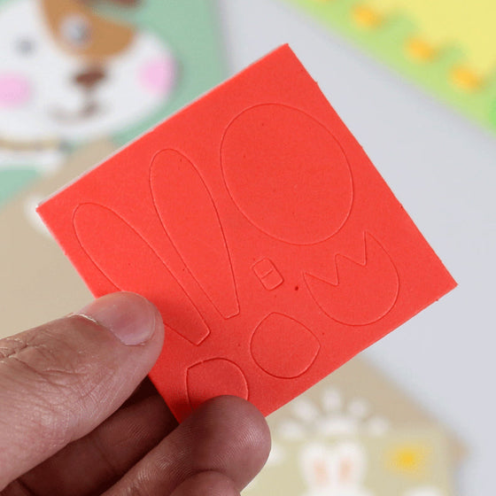 Gör-det-själv Handgjorda Djurklistermärken För Barn