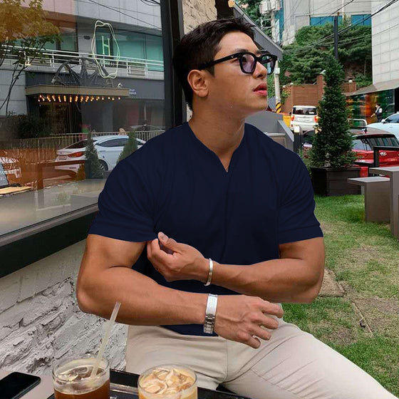 Kortärmad fitness T-shirt