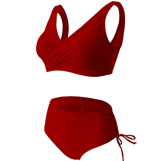 Enfärgad bikini set