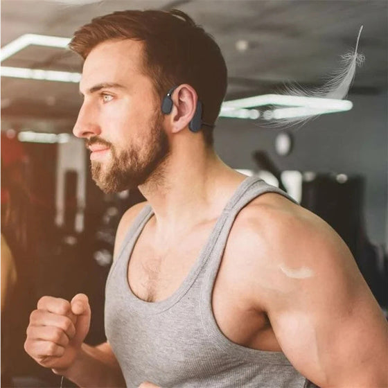 Benlednings Hörlurar - Trådlöst Bluetooth Headset