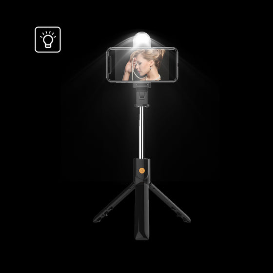 Bluetooth-fjärrkontroll Selfie Stick-stativ