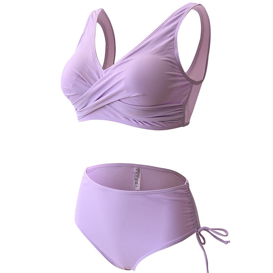 Enfärgad bikini set