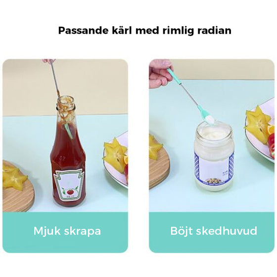 Mini silikon teleskopspatel