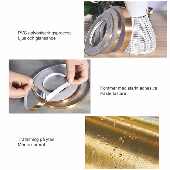 Vacker sömklistermärke för kakeltak