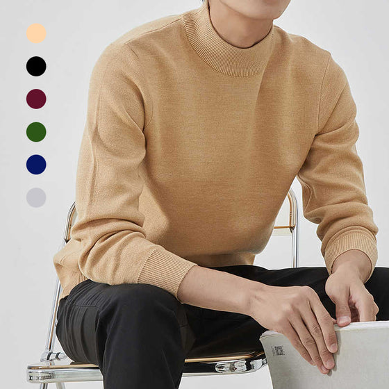 Halv Polotröja Fleece för Män