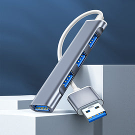 Höghastighets USB Typ C HUB 4-portar