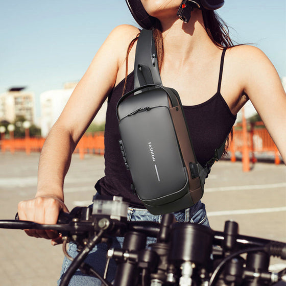 Lösenord stöldskydd bröstväska