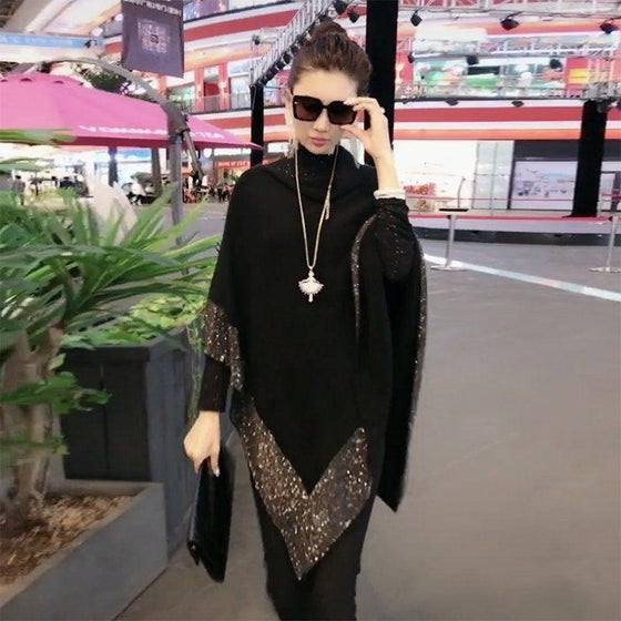 Damkappa i Glänsande Ull