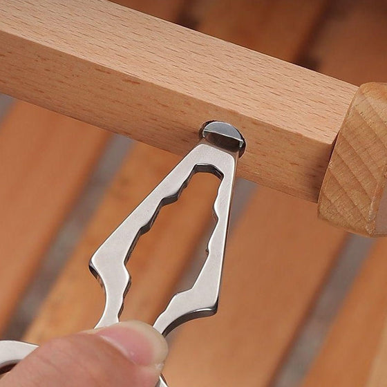 Utomhus multifunktionell nyckelring