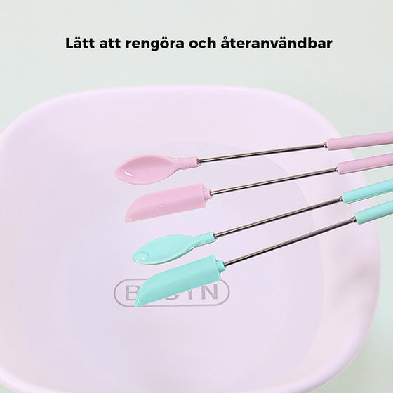 Mini silikon teleskopspatel